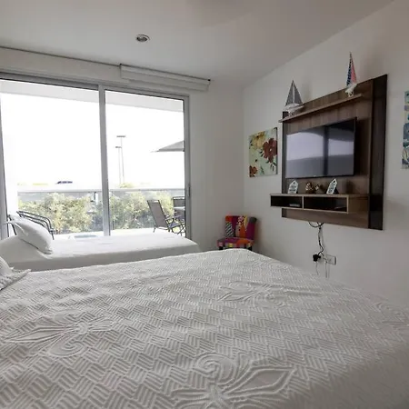 Espectacular Apartamento Morros Epic Cartagena, Acceso Directo A La Playa Exterior photo