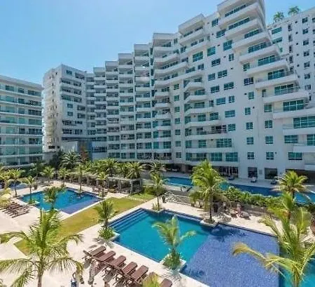 Espectacular Apartamento Morros Epic Cartagena, Acceso Directo A La Playa Exterior photo